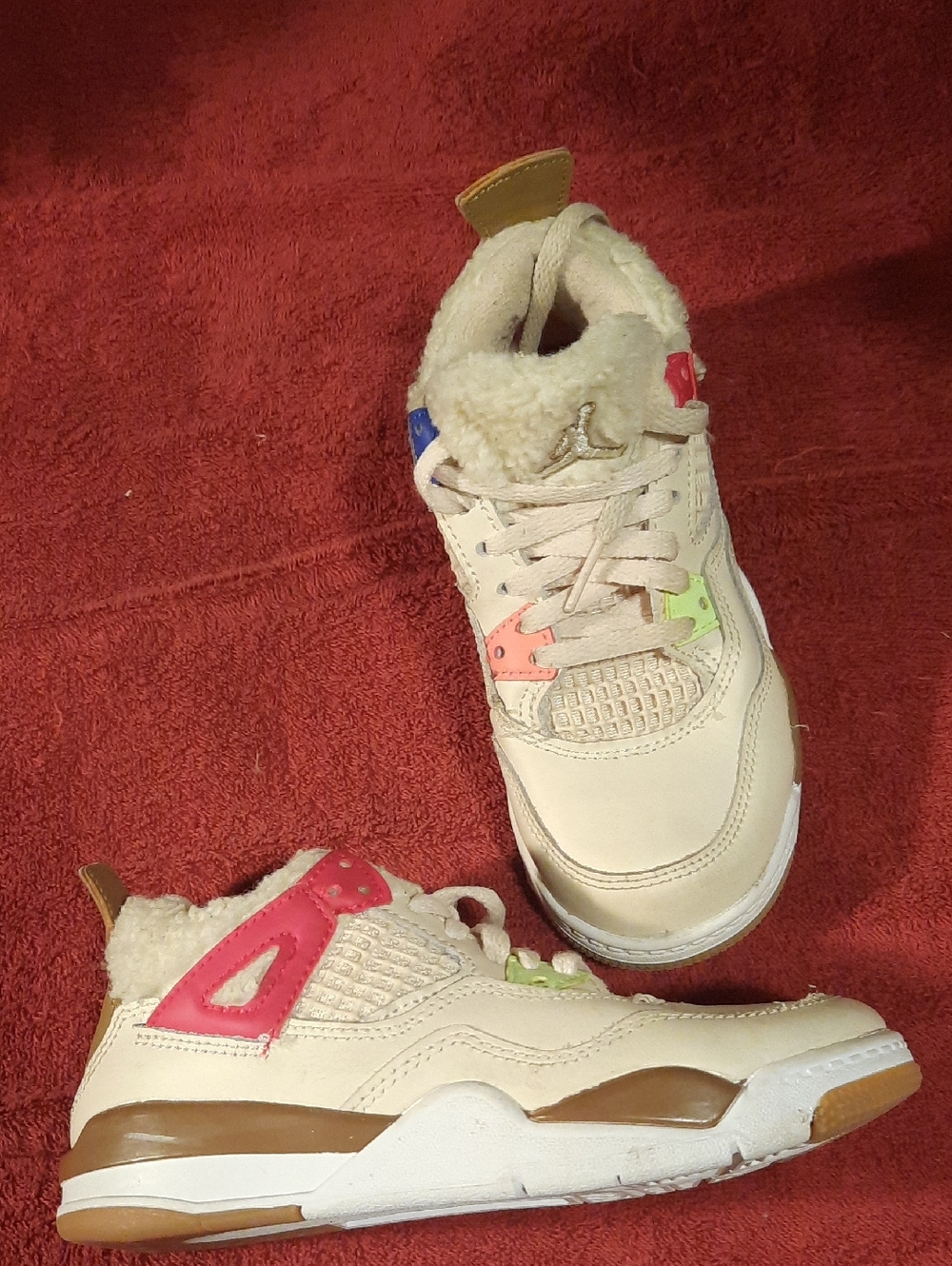 Air Jordan 4 Retro Where The Wild Things Are Kids Size 12c